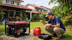 11 tip penjagaan genset supaya tahan lama dan selamat digunakan