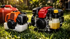 Mesin potong rumput 2 tak vs 4 tak, mana lebih sesuai untuk rumah anda