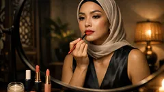 Cara pakai gincu ikut bentuk bibir supaya hasil nampak kemas dan seimbang