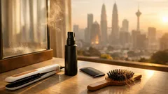 5 kesilapan guna alat pelurus rambut yang buat hujung cepat kering dan rosak