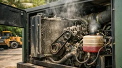 Genset overheat: 5 punca utama dan 6 langkah selamat sebelum enjin rosak